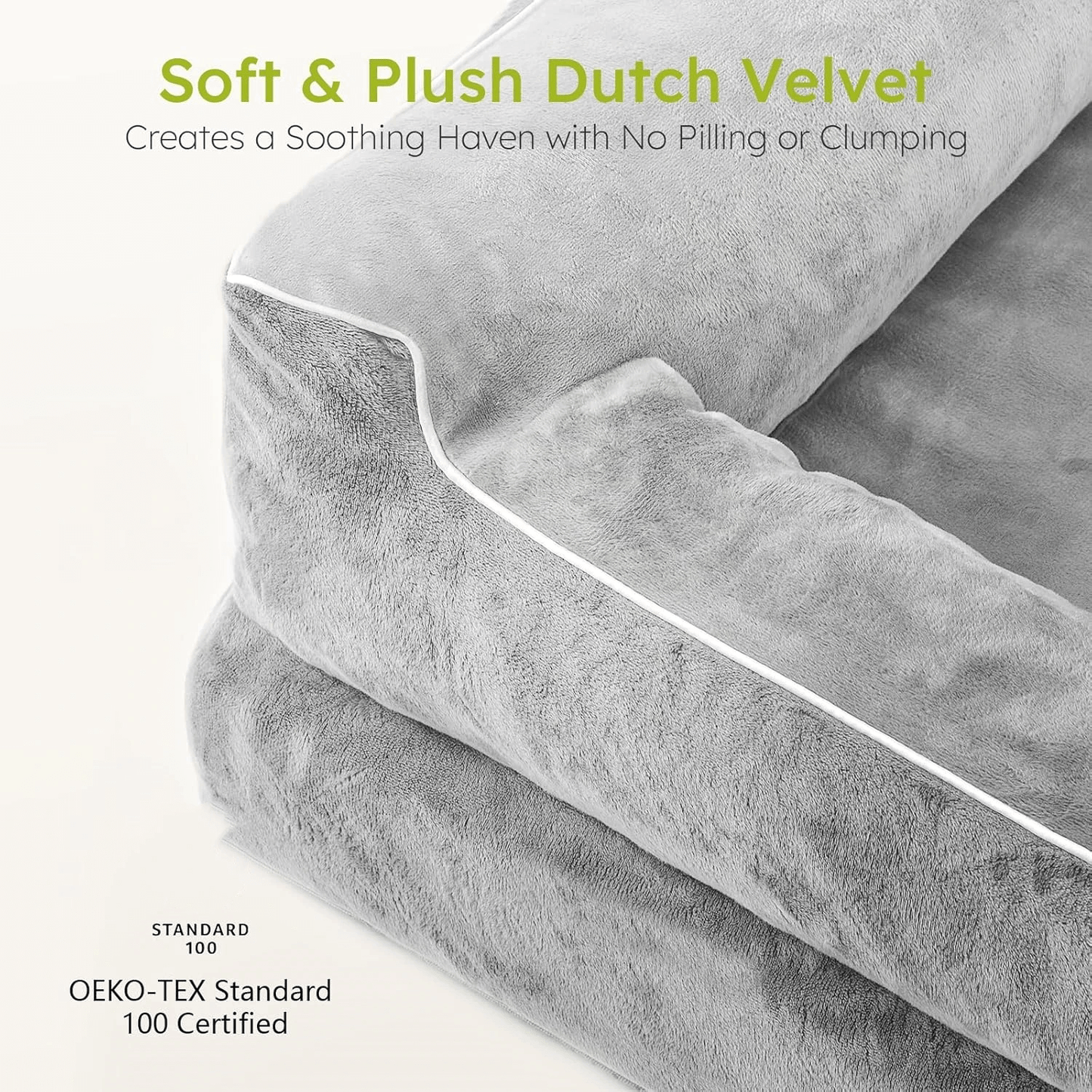 Memory Foam Washable Orthopedic Pet Bed