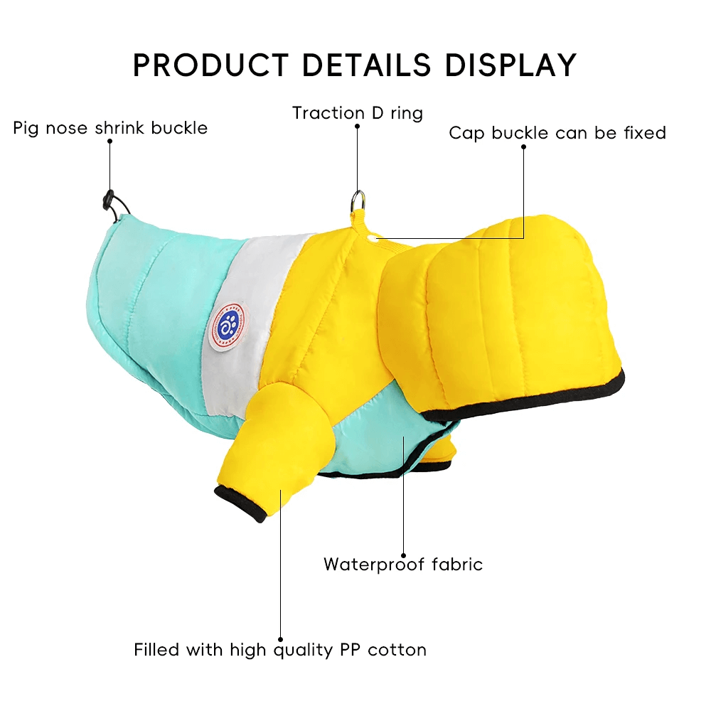 Winter Pet Down Cotton Vest