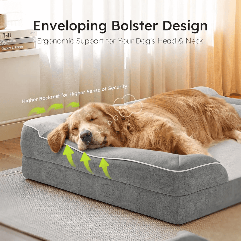 Memory Foam Washable Orthopedic Pet Bed