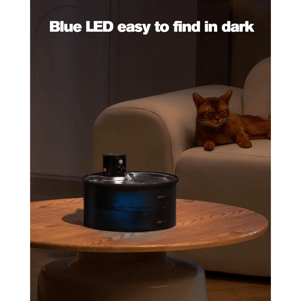 Wireless Pet Drinking Fountain Bowl