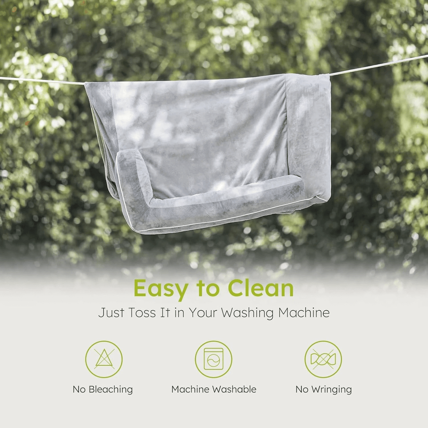 Memory Foam Washable Orthopedic Pet Bed