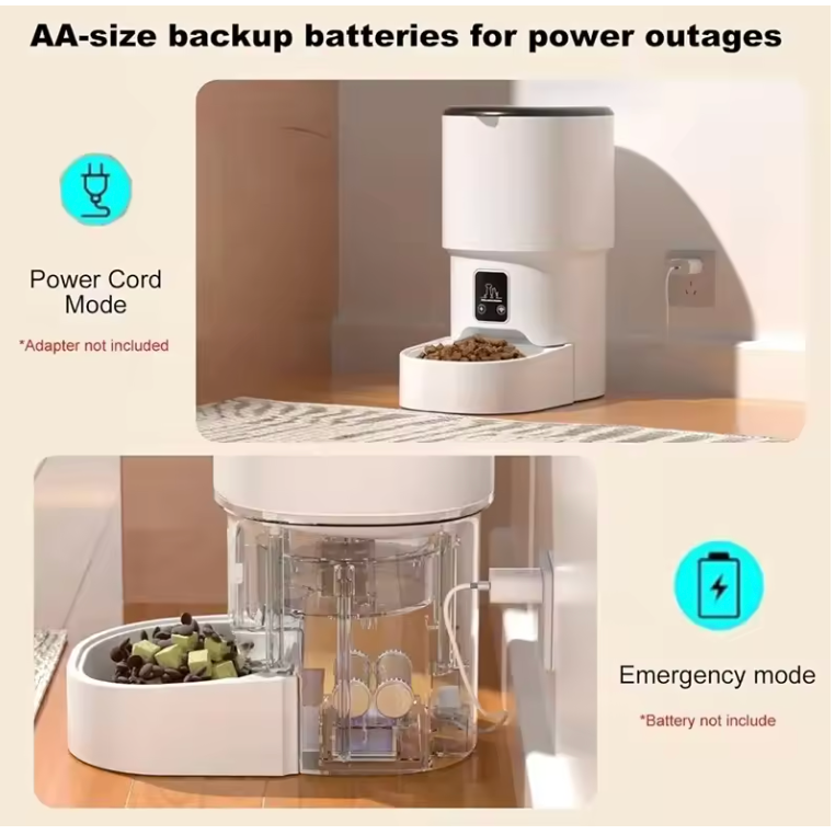 Smart Automatic Pet Feeder with UV Sterilization & App Control